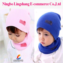 2015 Горячие продажи Unisex Baby Beanie Hat Cap Дети Аксессуары Хлопок Мягкие Симпатичные Hat Toddler Мальчики &amp; Девушки дети связали Hat Cap